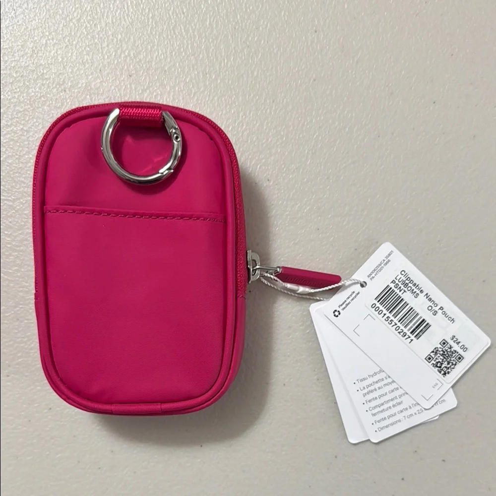 lululemon athletica Clippable Nano Pouch